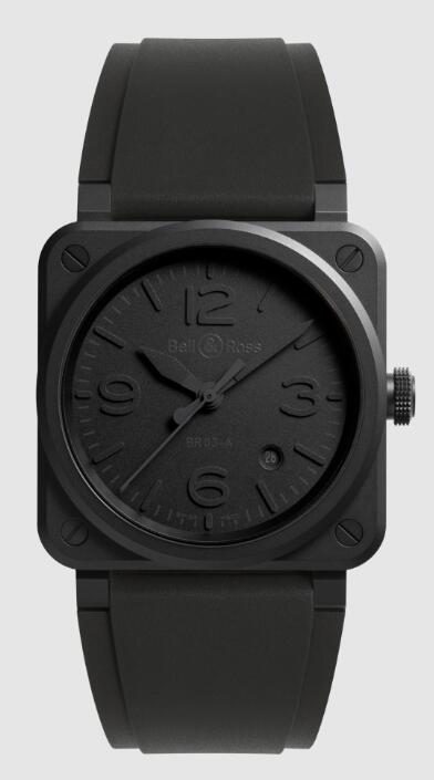 Review Bell and Ross BR 03 Replica Watch NEW BR 03 PHANTOM BR03A-PH-CE/SRB